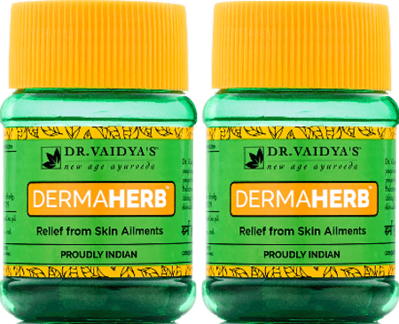 Dr. Vaidya's Dermaherb Pills Pack Of 2 (60 Pills)