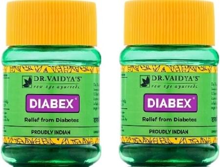 Dr. Vaidya's Diabex Pills Pack Of 2 (60 Pills)