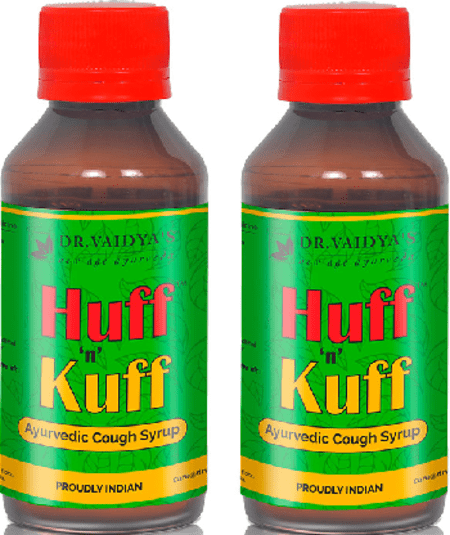 Dr. Vaidya's Huff N Kuff Syrup Pack Of 2 (200 Ml)