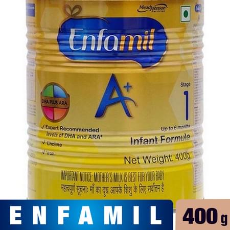 Enfamil A+ Stage 1: Infant Formula (0 To 6 Months)- 400g