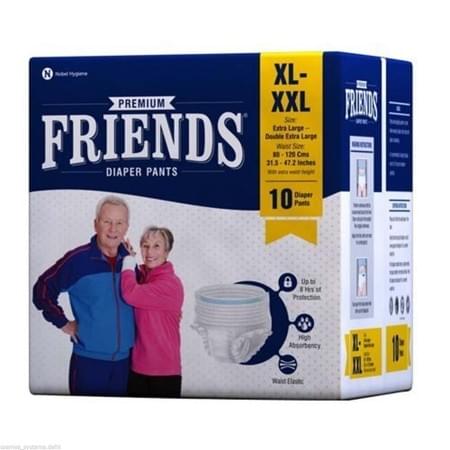 Friends Diaper Pants Xl-xxl, Pack Of 10 (pull Ups)