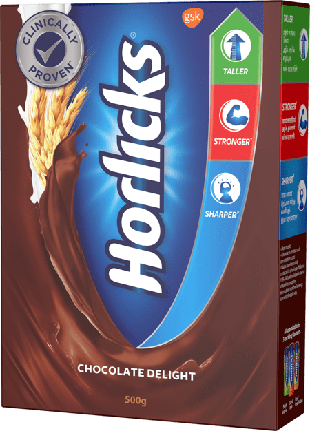 Horlicks - Health & Nutrition Drink (chocolate Flavor) 500gm Refill Pack