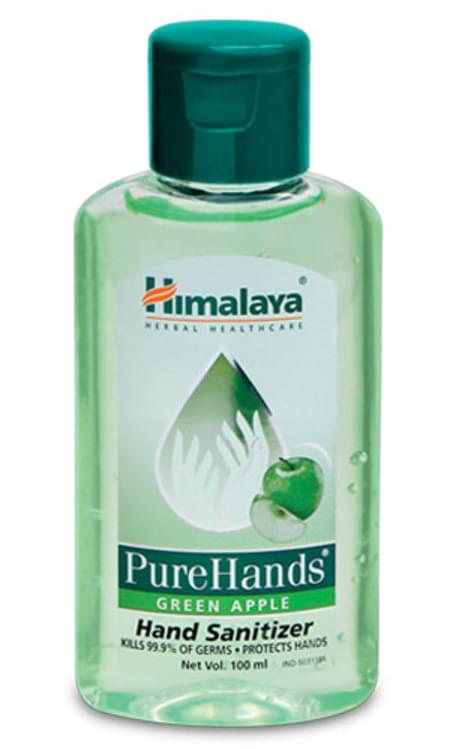Himalaya Pure Hands Sanitizer Green Apple 100 Ml