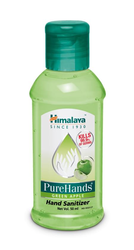 Himalaya Pure Hands Sanitizer Green Apple 50 Ml