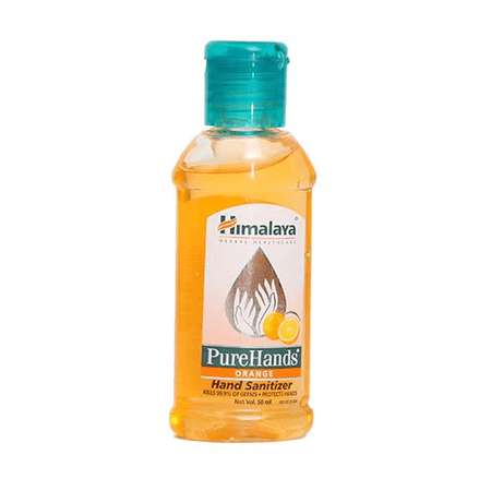 Himalaya Pure Hands Sanitizer Orange 50 Ml