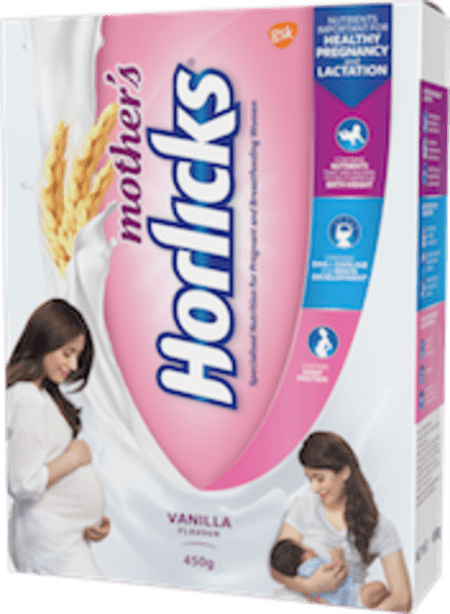 Mother's Horlicks - Health & Nutrition Drink Refill Pack Vanilla 450 Gm
