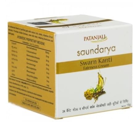 Patanjali Swarna Kanti Fairness Cream 15 Gm